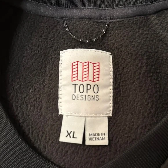 Topo Designs Fleece Pullover - Picture 3 of 4